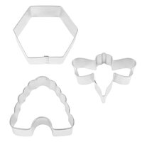 R&amp;M Honey Bee &ndash; 3‑Piece Cookie Cutter Set