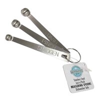 R&amp;M Just a Pinch &ndash; Stainless Steel Measuring Spoons Set (3‑Piece)