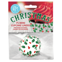 R&amp;M Mini Baking Cups Kerst &ndash; pk/75