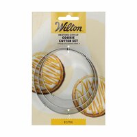 Wilton Nesting Koekjesuitsteker &ndash; Cirkel (Set van 3)
