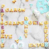 ScrapCooking Letters &amp; Numbers Plunger Cutter Set/36