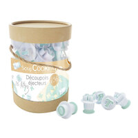 ScrapCooking Letters &amp; Numbers Plunger Cutter Set/36