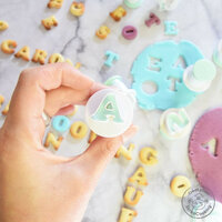 ScrapCooking Letters &amp; Numbers Plunger Cutter Set/36
