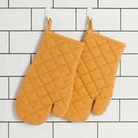 DDanica Brands Gant de Cuisine Stonewash &ndash; Jaune Ocre