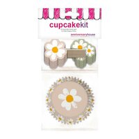 AH Daisy Cupcake Kit &ndash; 28 Piece Set