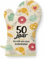 Miko Ovenhandschoen met Tekst &ndash; 50 jaar