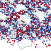 Happy Sprinkles Koningsdag Rot‑Wei&szlig;‑Blau Streusel &ndash; 90 g