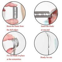 BrandNewCake Baguette Knife (incl. 5 blades) 