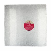FunCakes Cake Drum Square Silver 40,5cm