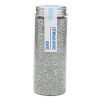 PME Cake Sugar Sprinkles &ndash; Silver 112 g