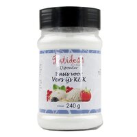 Patidess Ice Powder Base for Fresh Ice Cream 240 g