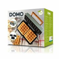 DOMO 3‑in‑1 Snackmaker &ndash; Sandwich‑Waffel‑Grill