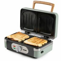 DOMO 3‑in‑1 Snackmaker &ndash; Sandwich‑Waffel‑Grill