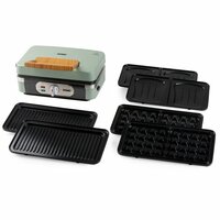 DOMO 3‑in‑1 Snackmaker &ndash; Sandwich‑Waffel‑Grill