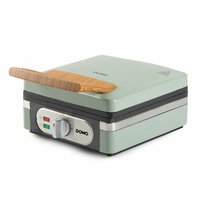 DOMO Waffeleisen 4&times;7 &ndash; sage green