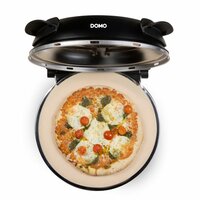 DOMO Pizzaofen &bdquo;My Express Pizza&ldquo; &ndash; Keramikstein &ndash; DO9285PZ