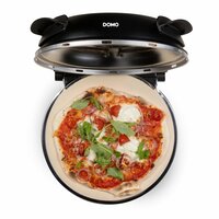 DOMO Pizzaofen &bdquo;My Express Pizza&ldquo; &ndash; Keramikstein &ndash; DO9285PZ