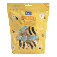 PME Marshmallow Treats &ndash; Bumblebees Pk/12