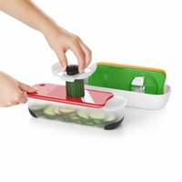 OXO Grater, Slicer &amp; Spiralizer Set with Food Holder