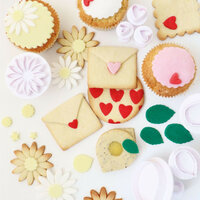 ScrapCooking Plunger-Ausstecher Adorable Shapes Set mit 27 St&uuml;ck