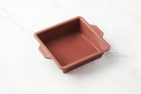 Point-Virgule Square Cake Pan Vintage Maroon 20cm