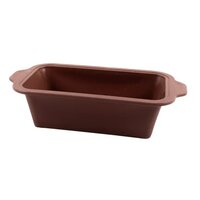 Point-Virgule silicone loaf pan Vintage Maroon 22x12x7cm