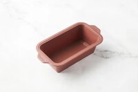 Point-Virgule silicone loaf pan Vintage Maroon 22x12x7cm