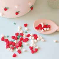 ScrapCooking decoratiemix aardbei, meringue &amp; blaadjes