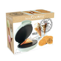 Gaufrier pour cornets de glace &amp; gaufres fines 700W