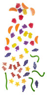 IBILI silicone animal &amp; fruit gummy moulds set/2