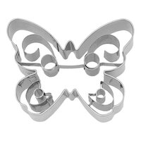 Birkmann Butterfly Embossed Cookie Cutter &ndash; 6.5 cm