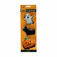 Wilton Halloween Koekjesuitstekers Vleermuis, Pompoen &amp; Spook Set/3