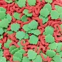 Tasty Me Christmas Tree &amp; Candy Cane Sugar Decorations 45 g &ndash; Gluten-Free