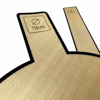 De KeukenBij Siliconen Herbruikbaar Bakpapier Rond &Oslash;18 cm
