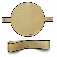 De KeukenBij Silicone Reusable Baking Paper Round &Oslash;24 cm