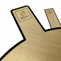 De KeukenBij Silicone Reusable Baking Paper Round &Oslash;26 cm