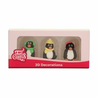 FunCakes Suikerdecoraties 3D Pingu&iuml;n set/3
