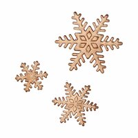 FunCakes D&eacute;corations en Sucre Cristaux de Glace Bronze Mix set/12