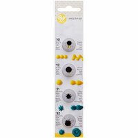 Wilton Spuitmondjes Large #010, #012, #021, #032 &ndash; Set/4