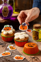 Decora Spirited Pumpkin Baking Cups &ndash; 36 pcs