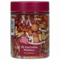FunCakes 3D Sprinkle Medley Sinterklaas Kapoentje 70 g