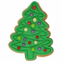 Wilton Christmas Tree Cookie Cutter with Stamp 7.5 cm