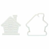 Wilton Lebkuchenhaus Keksausstecher mit Stempel 7,5 cm
