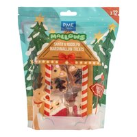PME Santa &amp; Rudolph Marshmallows 12 Pieces