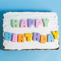 PME Marshmallow Happy Birthday Letters 13 stuks