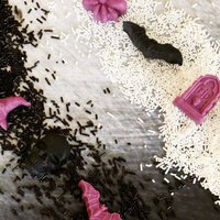 Siliconen Halloween Chocolade- en Snoepvorm &ndash; Spin, Pompoen &amp; Doodskop