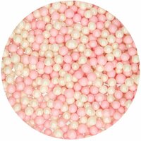 FunCakes Zachte Parels Medium Roze/Wit 60 g