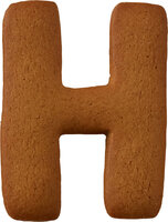 Birkmann Letter H cookie cutter 6cm