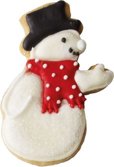 Birkmann snowman Cookie Cutter 8cm