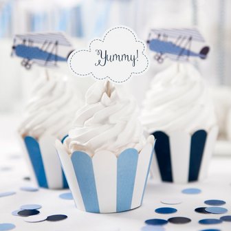 PartyDeco Cupcake Wrapper Mix 6-teilig